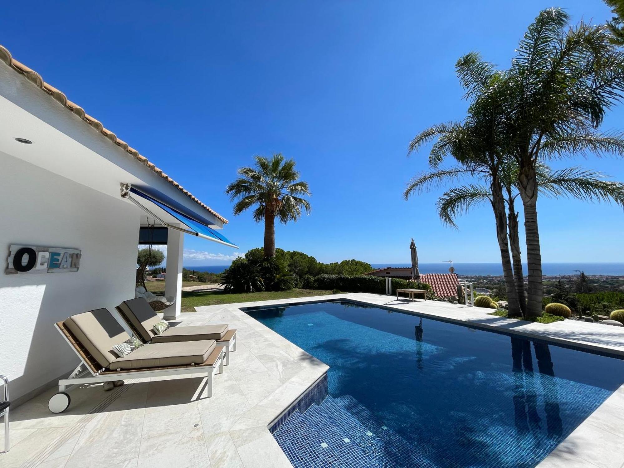 Frühstückspension Palm Maresme - With Bathroom And Terrasse With Ocean Views In A Private